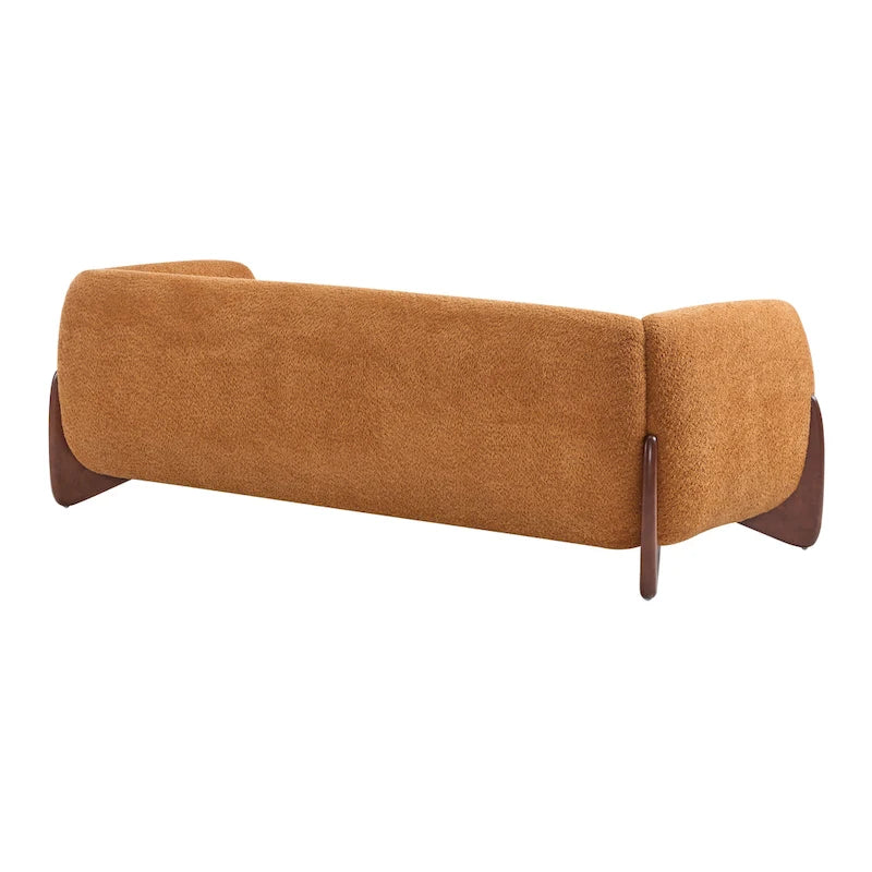 Upholstered Boucle 3-Seat Sofa