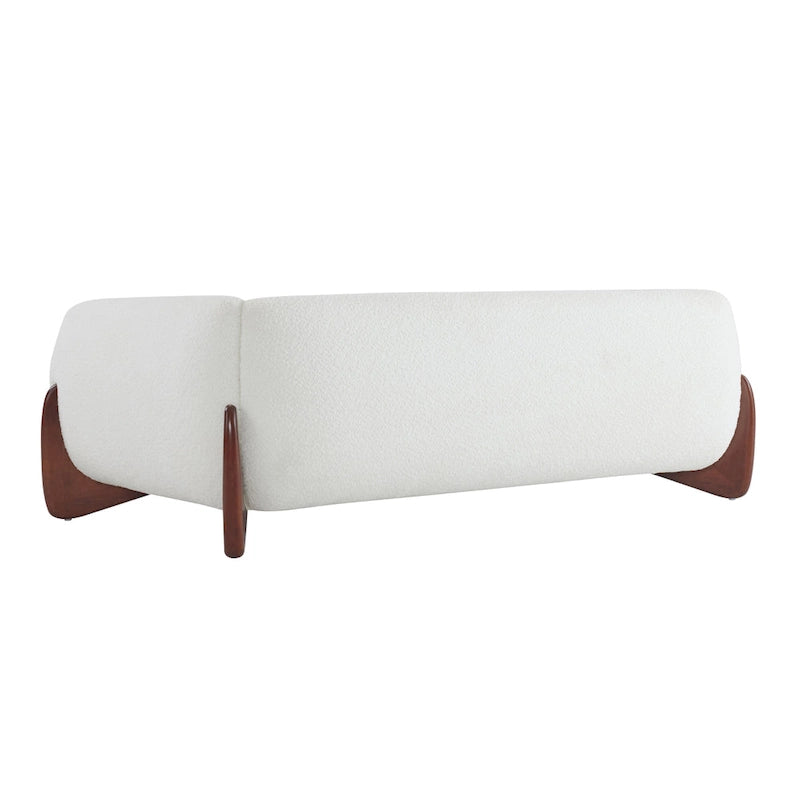 Upholstered Boucle 3-Seat Sofa