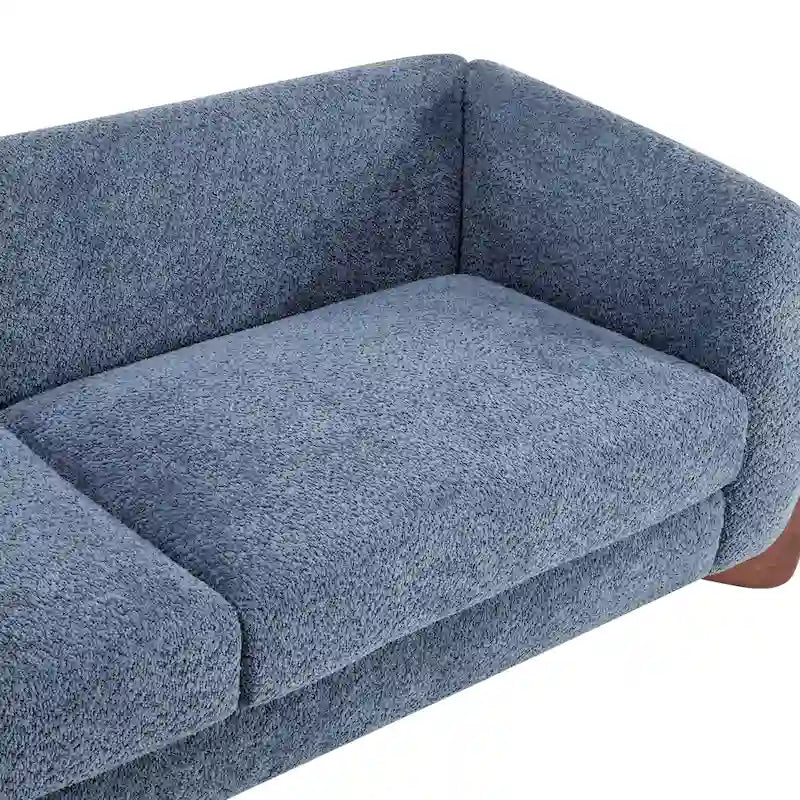 Upholstered Boucle 3-Seat Sofa