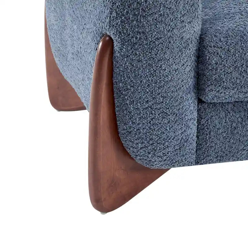 Upholstered Boucle 3-Seat Sofa