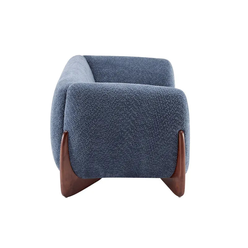 Upholstered Boucle 3-Seat Sofa