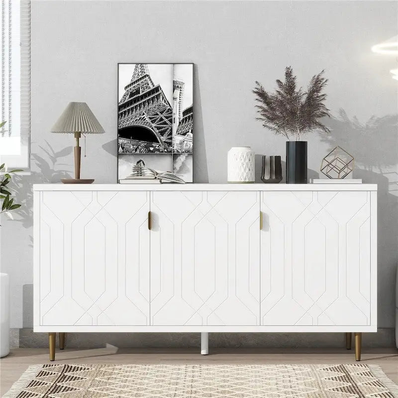 Modern TV Stand, Console Table,Storage Sideboard Cabinet
