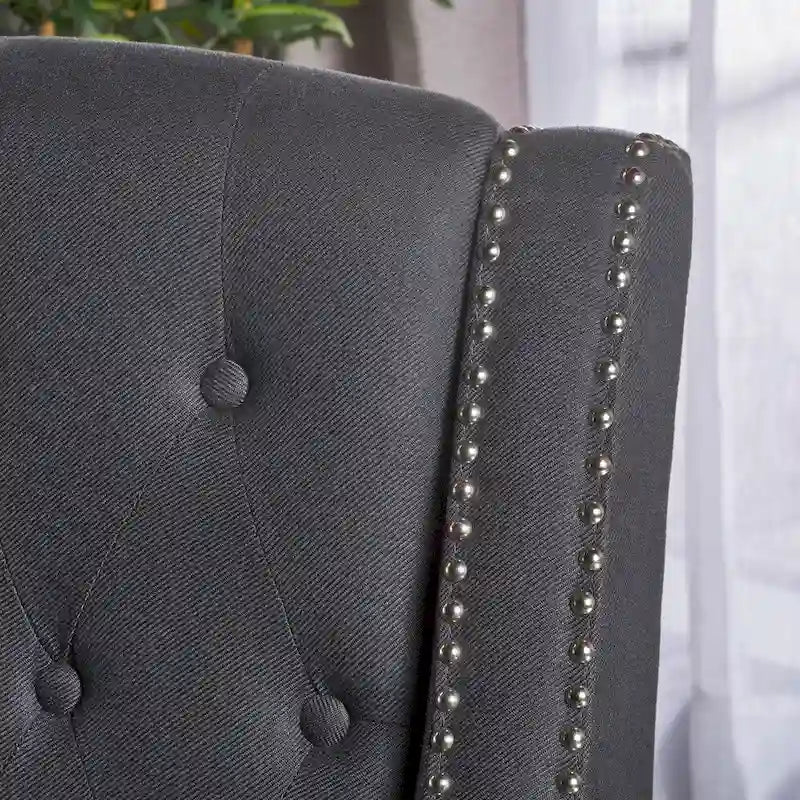 Tufted Fabric Recliner