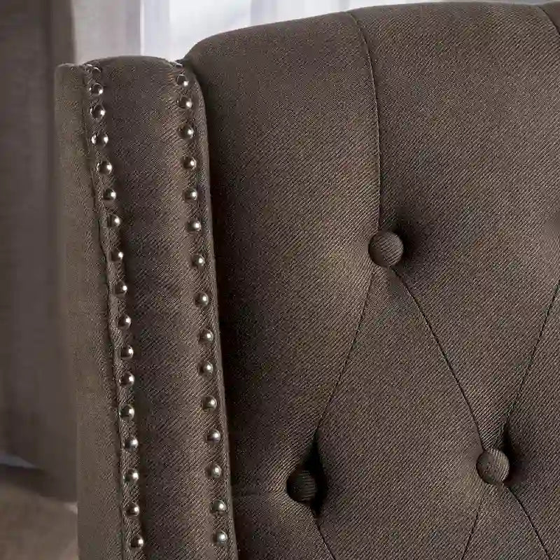 Tufted Fabric Recliner