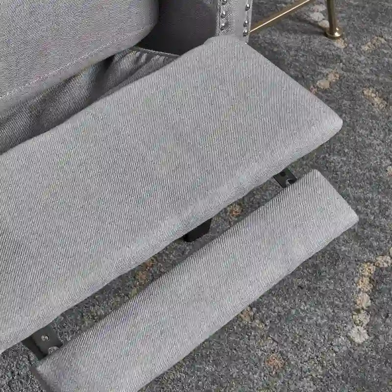 Tufted Fabric Recliner