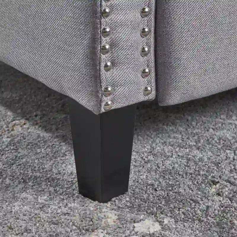 Tufted Fabric Recliner