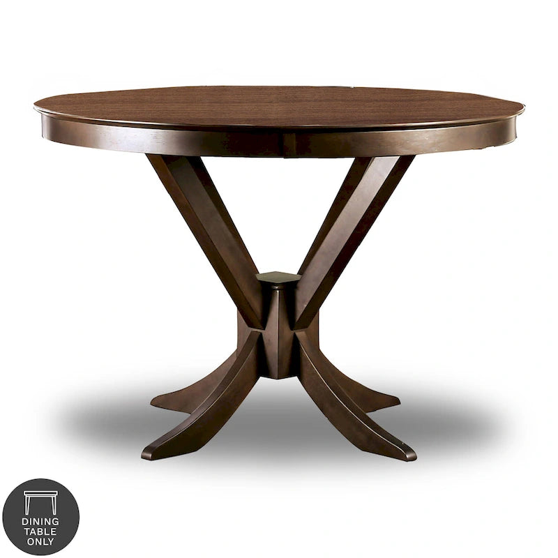 Traditional 53-inch Solid Wood Counter Height Table (Table Only)