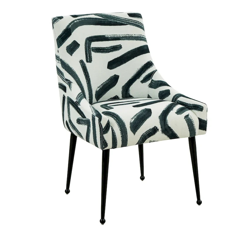 Dining Chair Velvet Side Chair with Stainless Steel Leg