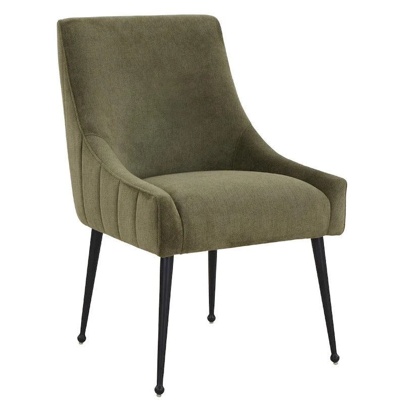 Dining Chair Velvet Side Chair with Stainless Steel Leg