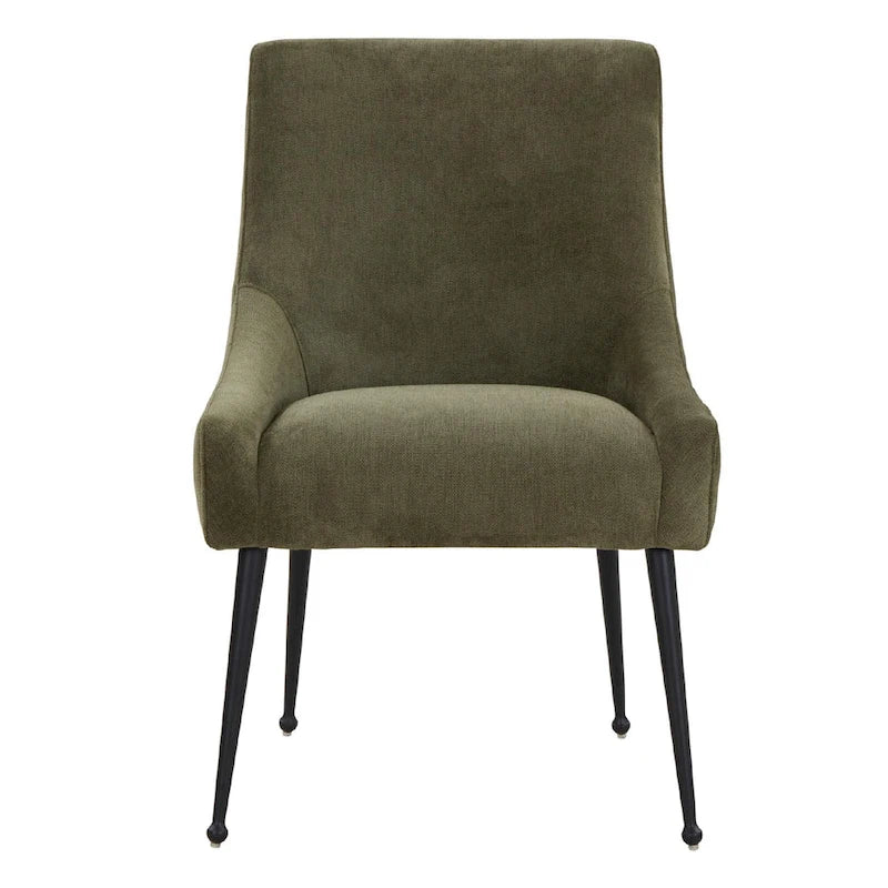 Dining Chair Velvet Side Chair with Stainless Steel Leg
