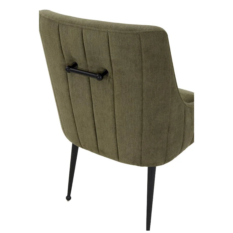 Dining Chair Velvet Side Chair with Stainless Steel Leg
