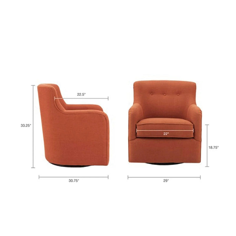 360-degree Swivel Arm Chair