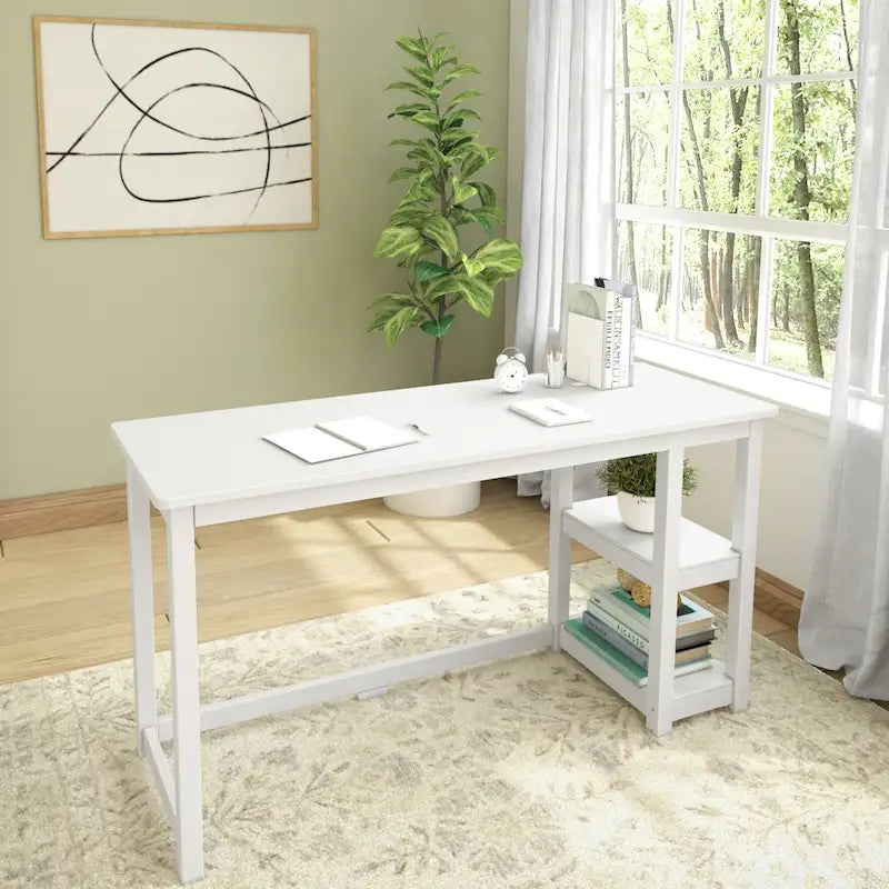 Desk with Bookshelves