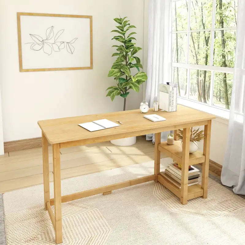 Desk with Bookshelves