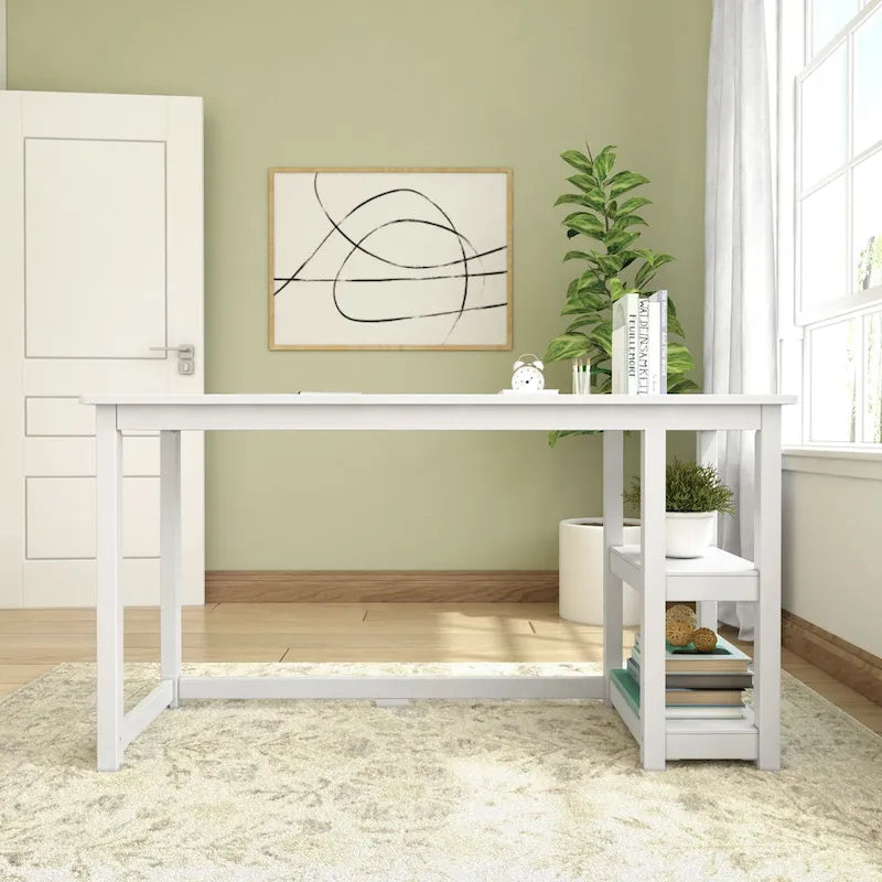 Desk with Bookshelves
