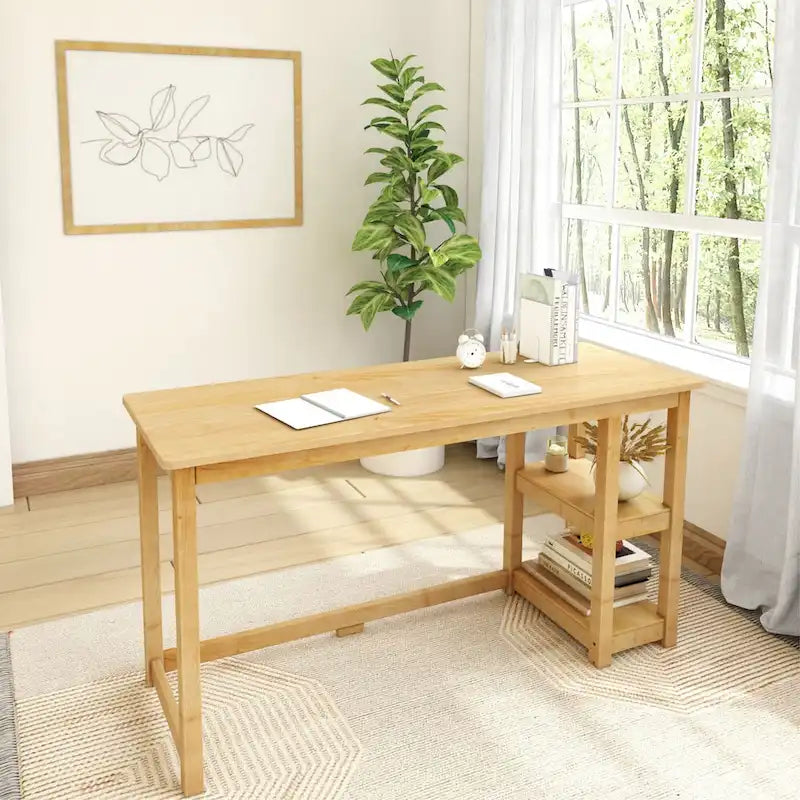 Desk with Bookshelves