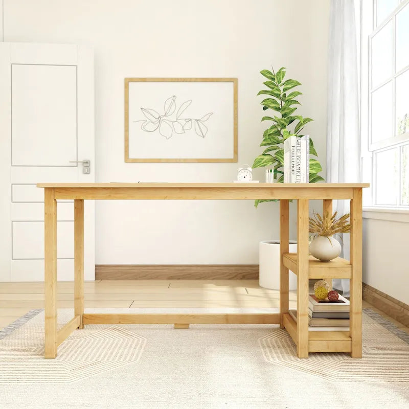Desk with Bookshelves