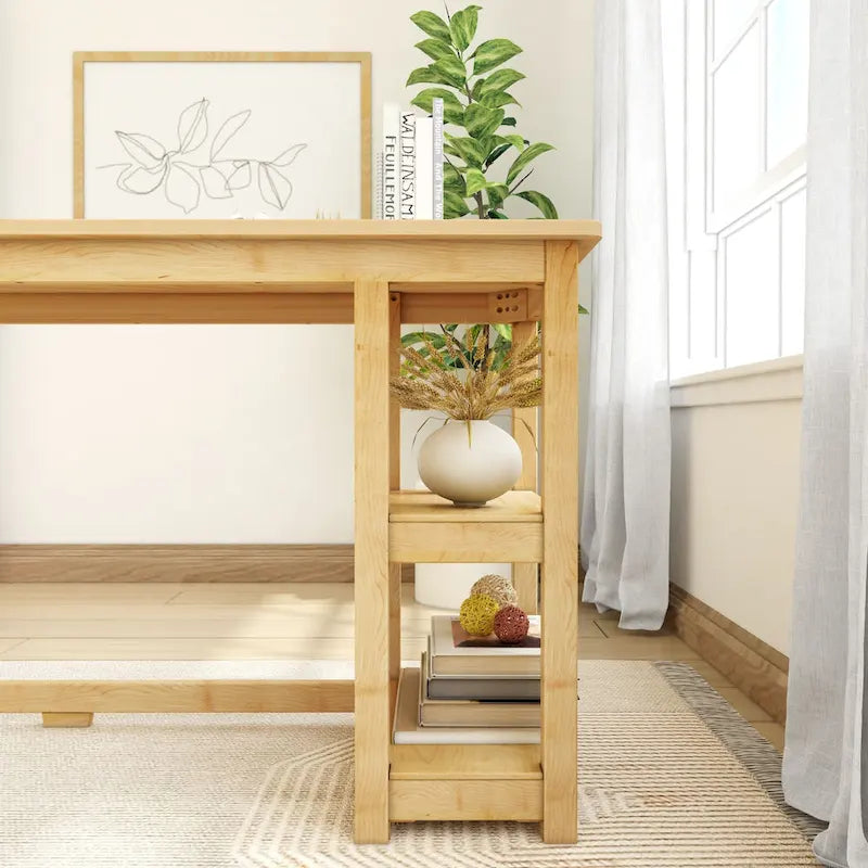 Desk with Bookshelves