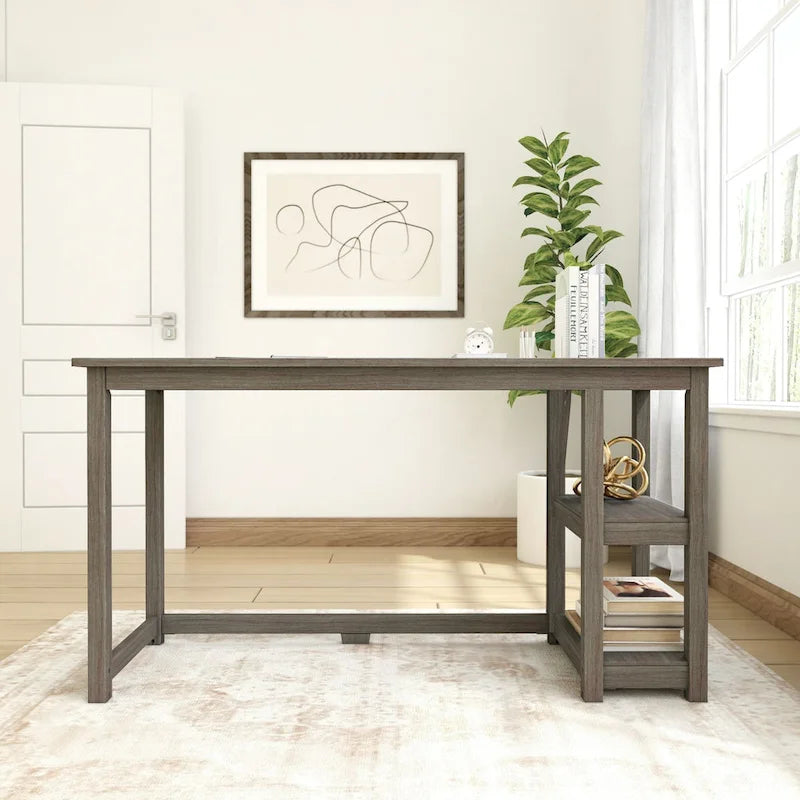 Desk with Bookshelves