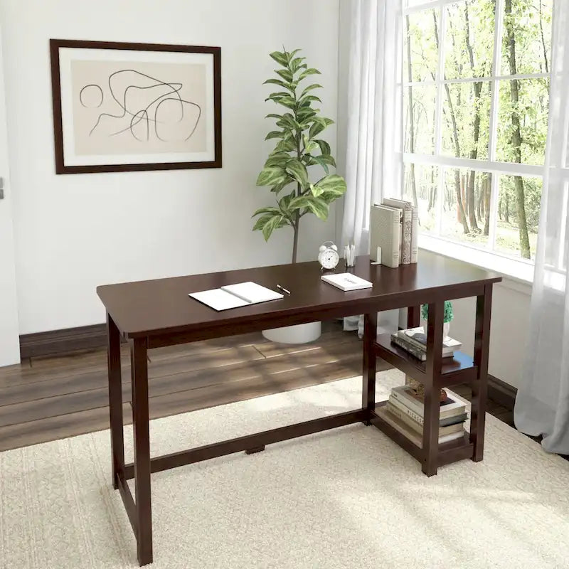 Desk with Bookshelves