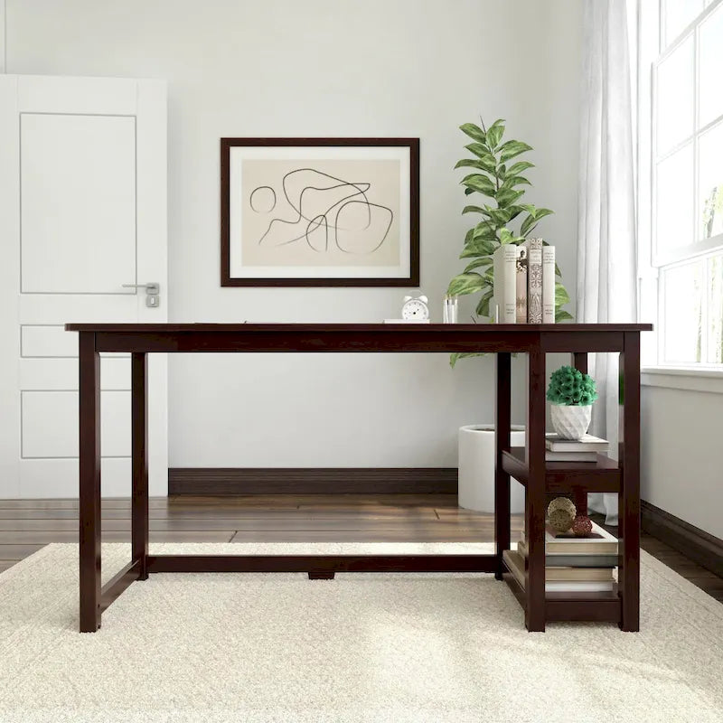 Desk with Bookshelves