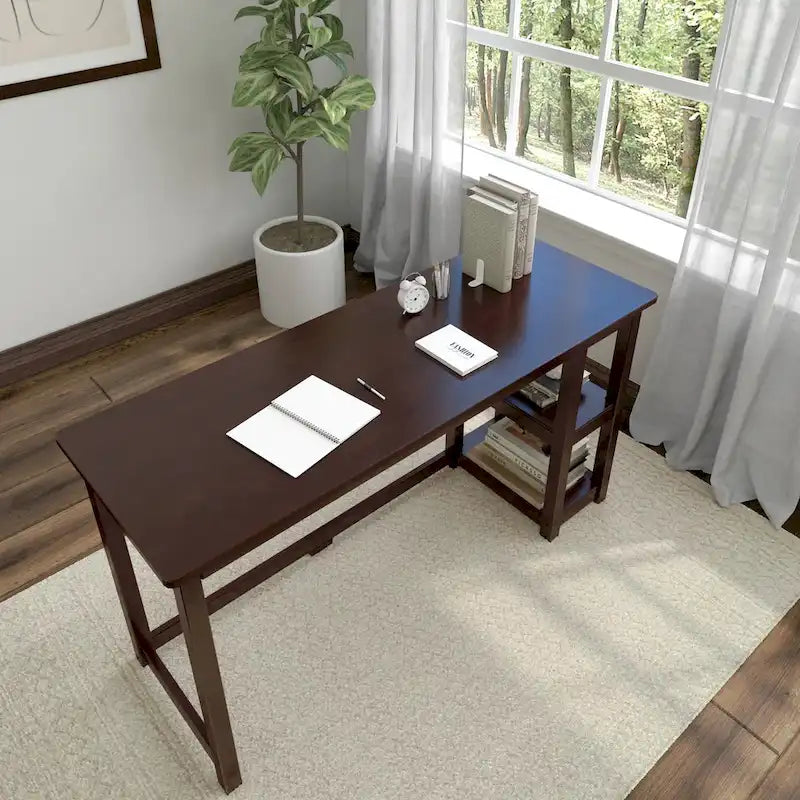 Desk with Bookshelves