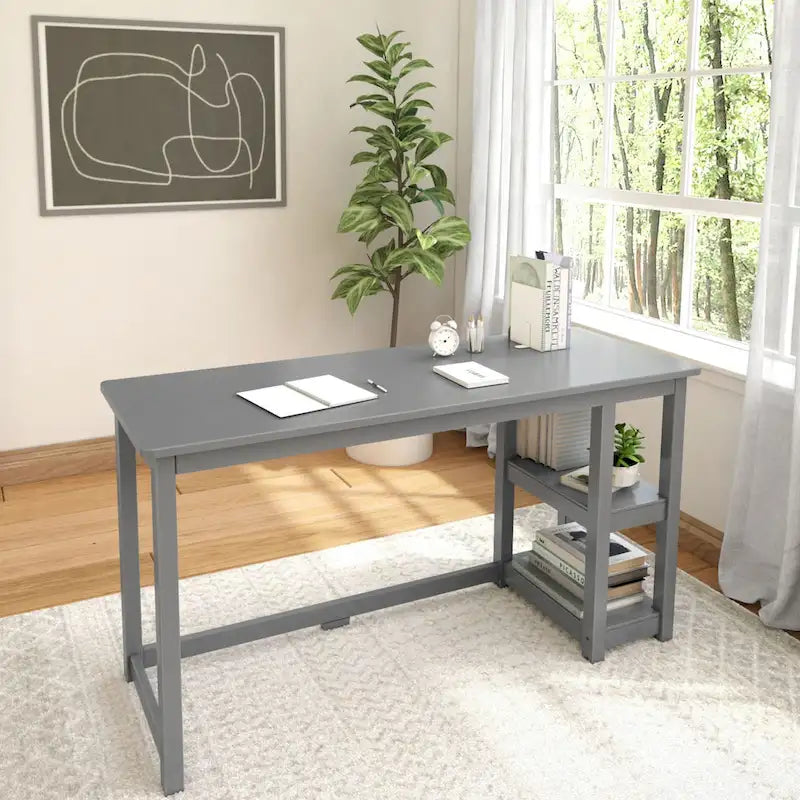 Desk with Bookshelves