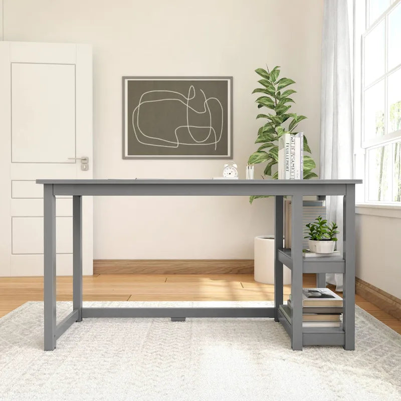 Desk with Bookshelves