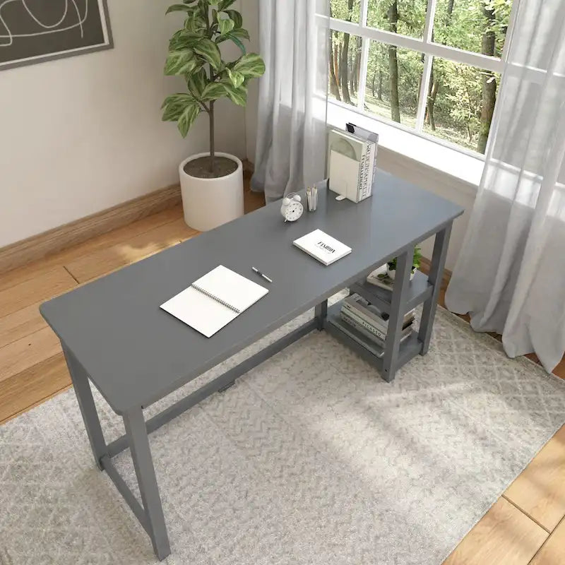 Desk with Bookshelves