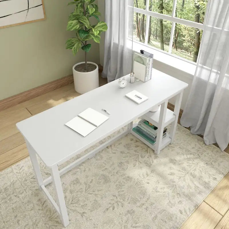 Desk with Bookshelves