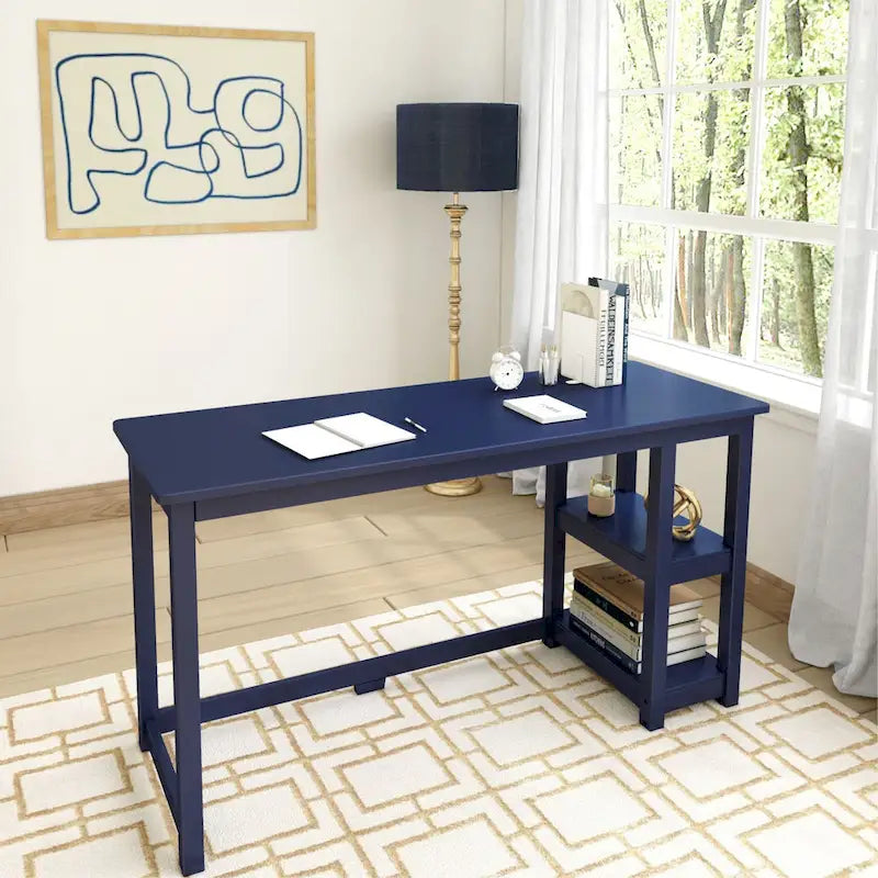 Desk with Bookshelves