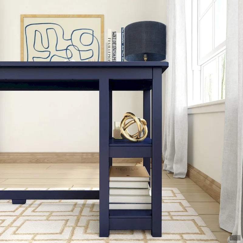 Desk with Bookshelves