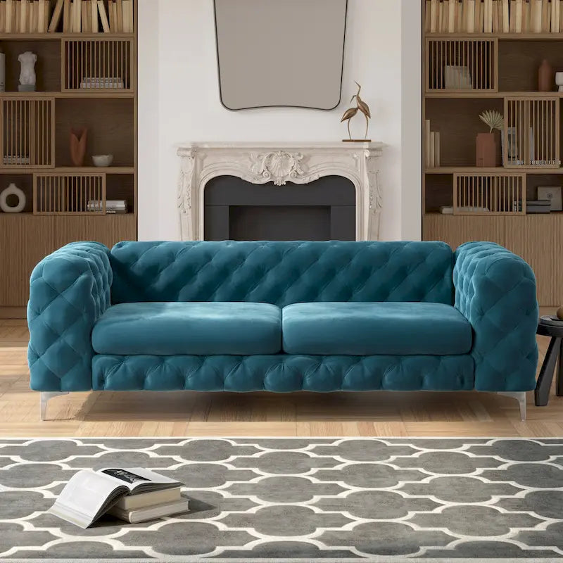 Tufted Velvet Sofa