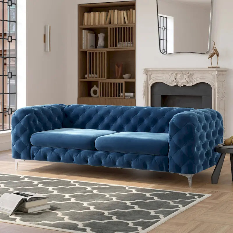 Tufted Velvet Sofa