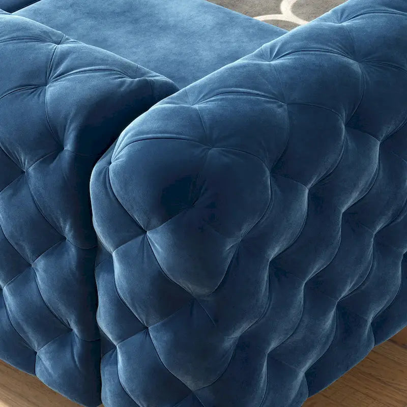 Tufted Velvet Sofa
