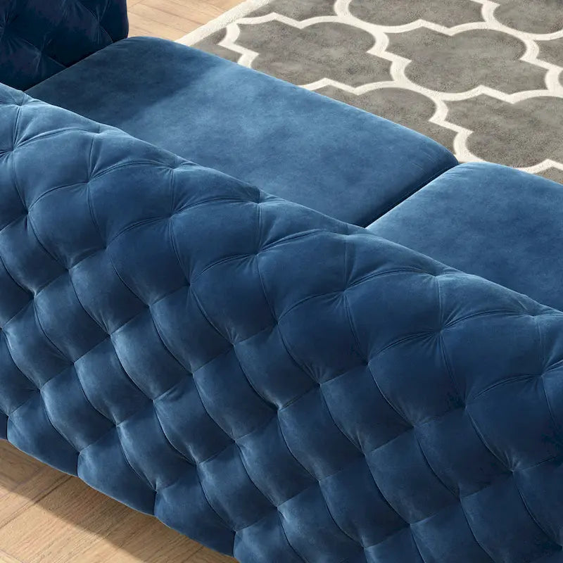 Tufted Velvet Sofa