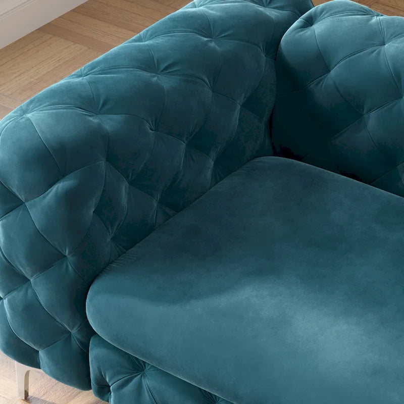 Tufted Velvet Sofa