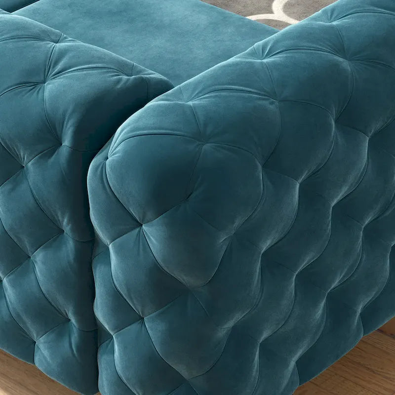 Tufted Velvet Sofa