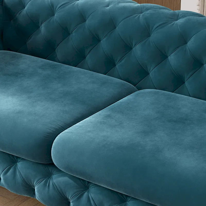 Tufted Velvet Sofa