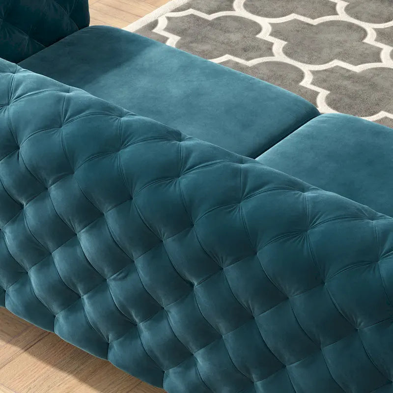 Tufted Velvet Sofa
