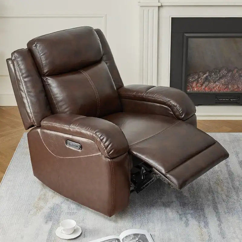 Power Recliner Chairs with Power Headrest & Charging Ports