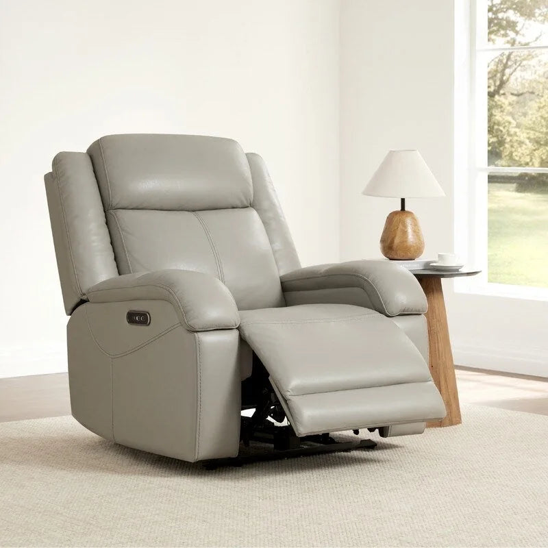 Power Recliner Chairs with Power Headrest & Charging Ports