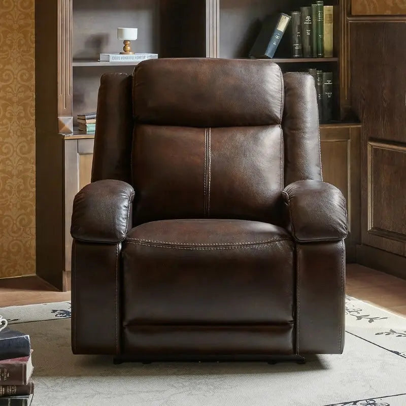 Power Recliner Chairs with Power Headrest & Charging Ports