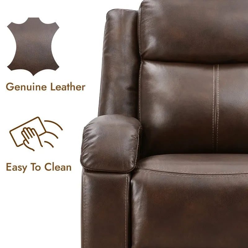 Power Recliner Chairs with Power Headrest & Charging Ports