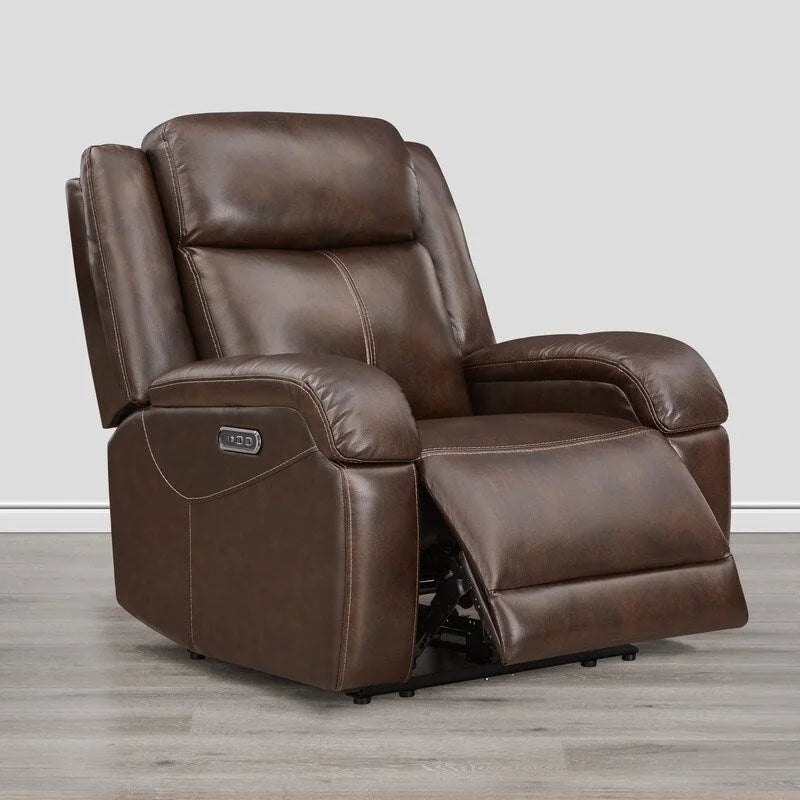 Power Recliner Chairs with Power Headrest & Charging Ports