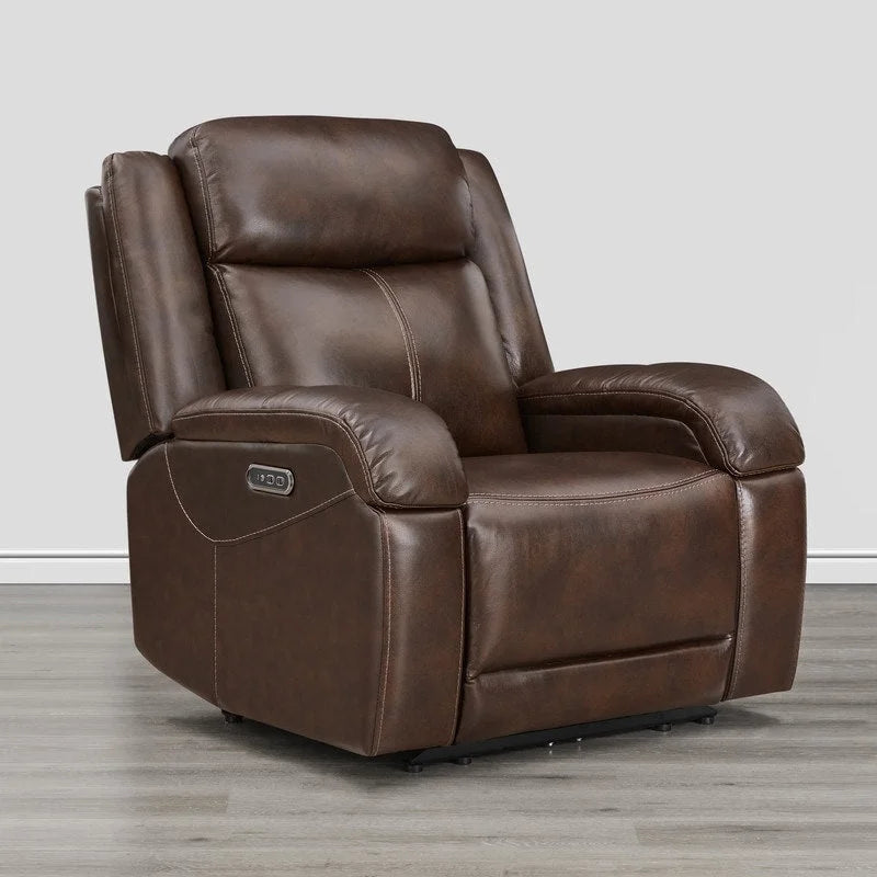Power Recliner Chairs with Power Headrest & Charging Ports