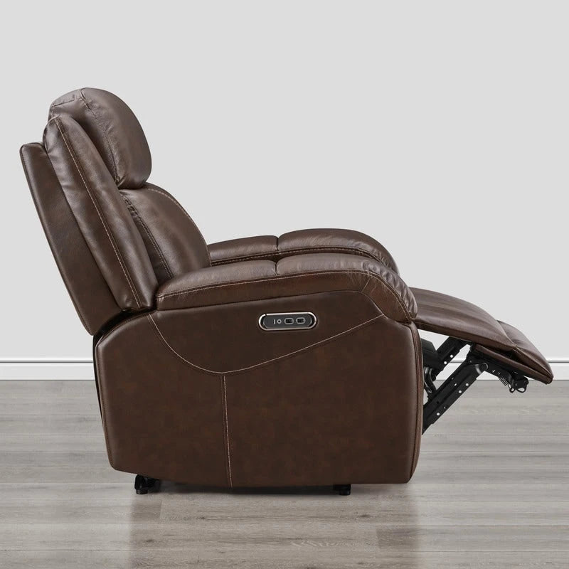 Power Recliner Chairs with Power Headrest & Charging Ports