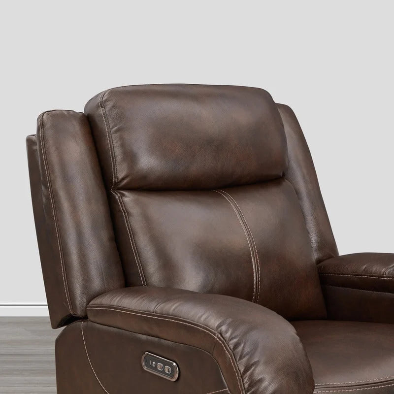 Power Recliner Chairs with Power Headrest & Charging Ports