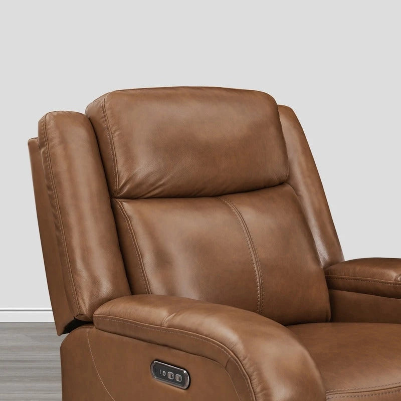 Power Recliner Chairs with Power Headrest & Charging Ports